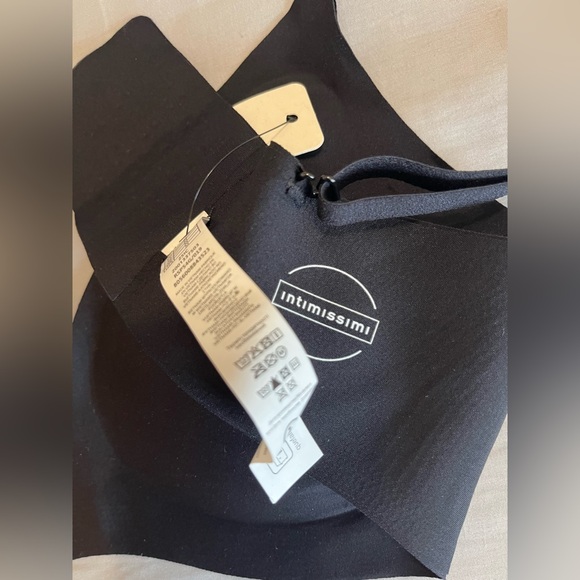 NWT Intimissimi Laila Microfiber Bra Designed In Italy Black Sz S MSRP $65 - Picture 8 of 10